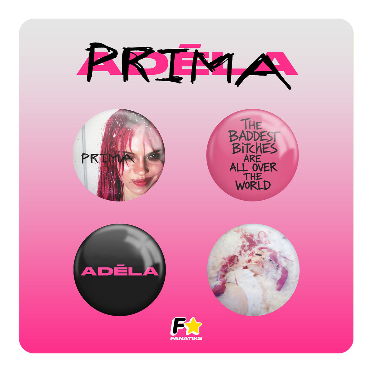 PRIMA 10 - Set de Pines